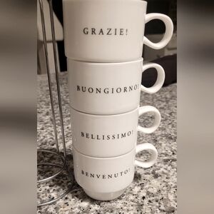 Cappuccino Stackable Set from the Bellagio - New